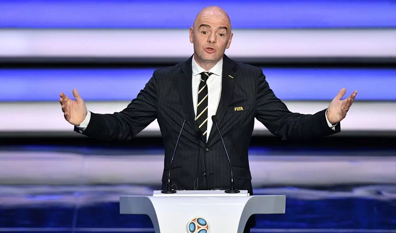 Gianni Infantino actual presidente de la FIFA
