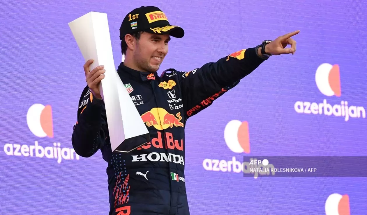 Sergio 'Checo' Pérez, vigente campeón del GP de Azerbaiyán