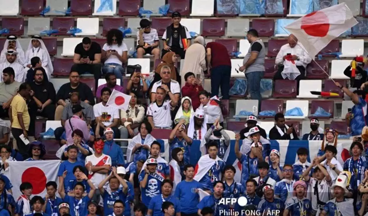 Hinchas de Japón