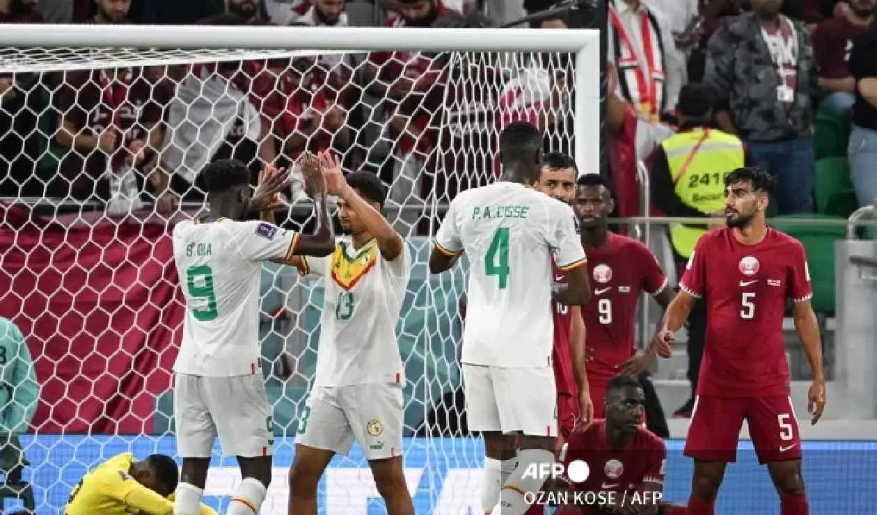 Senegal derrotó a Qatar