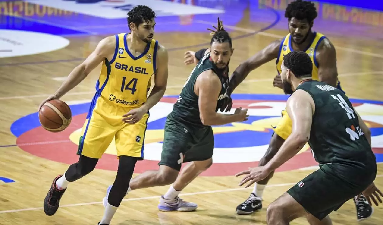 México y Brasil en clasificatorio al Mundial FIBA