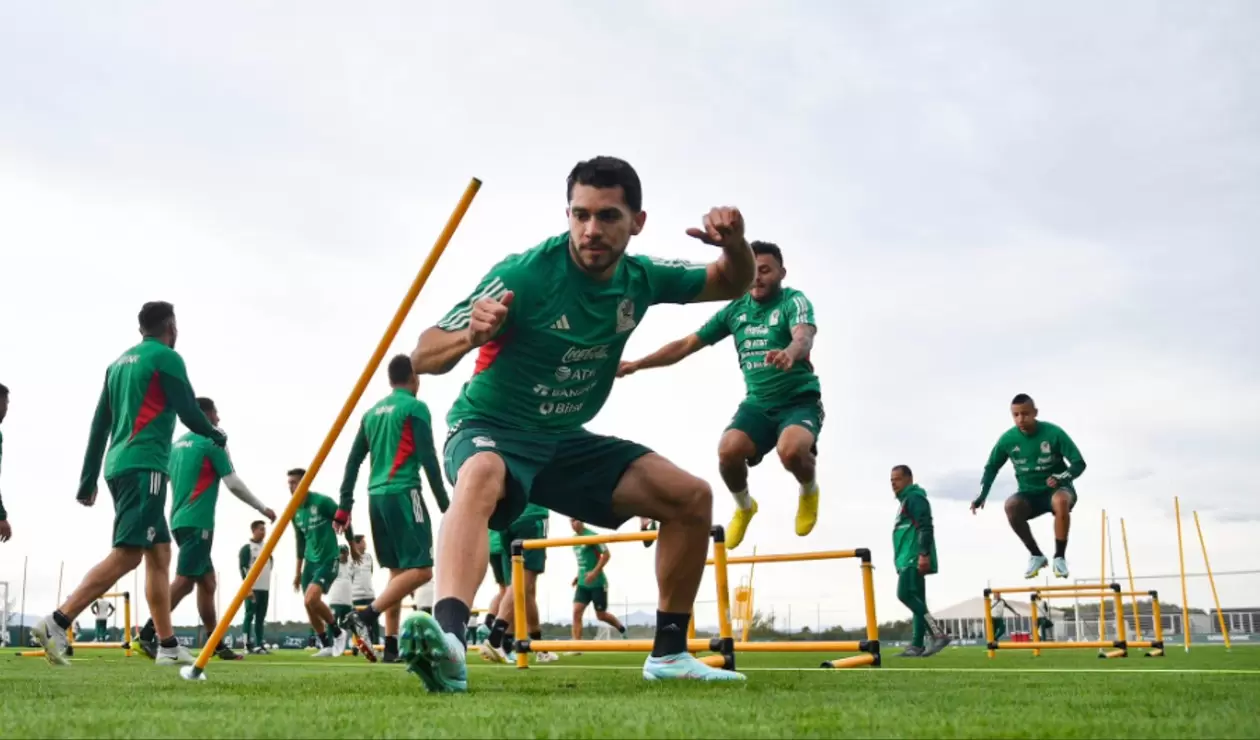 Selección de México en preparación 