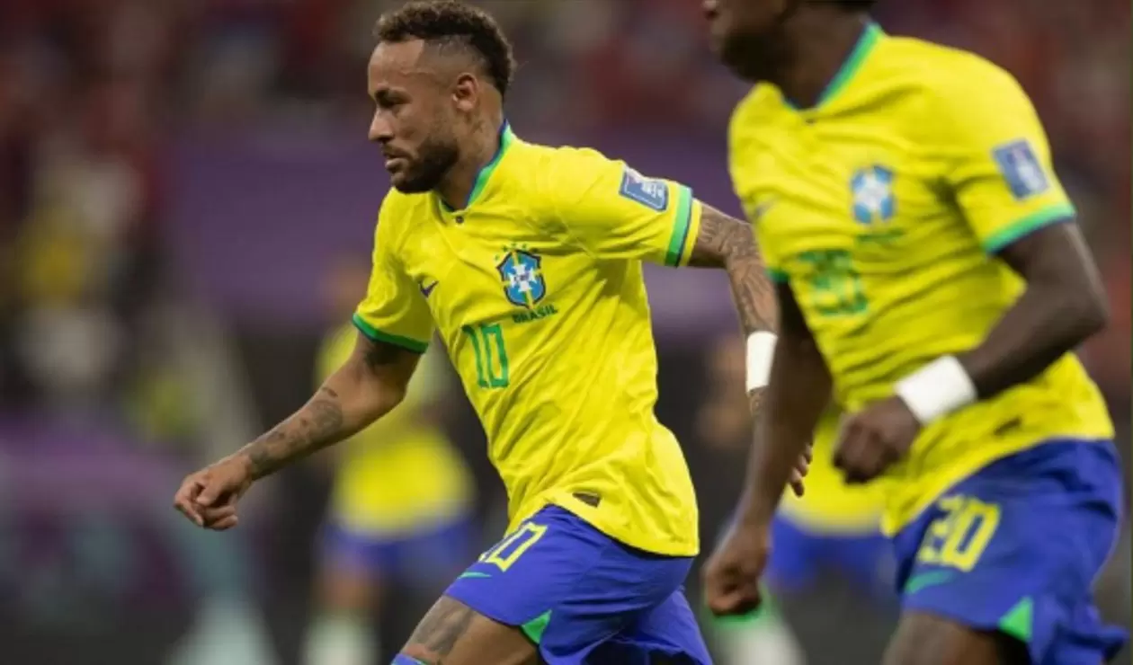 Neymar, delantero de Brasil