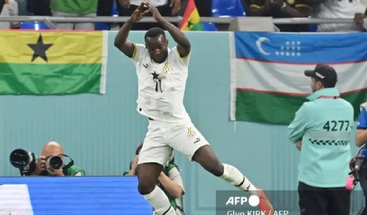 Osman Bukari celebró como Cristiano Ronaldo