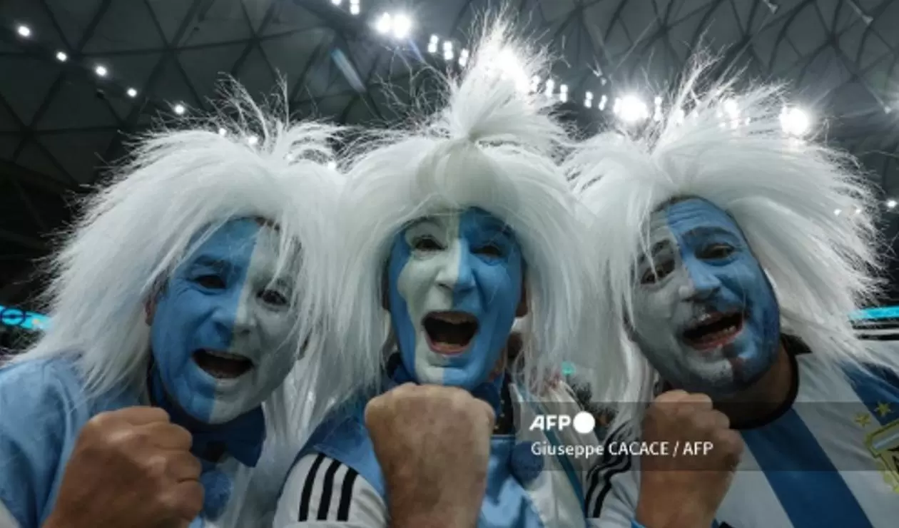 Aficionados argentinos