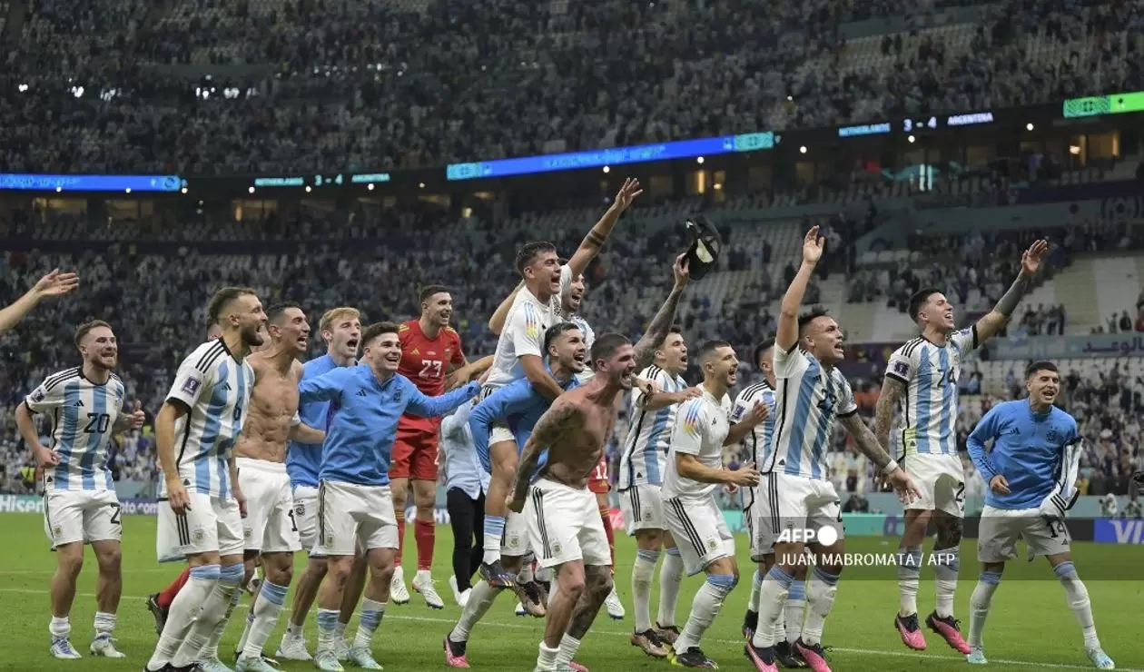 Argentina festejando