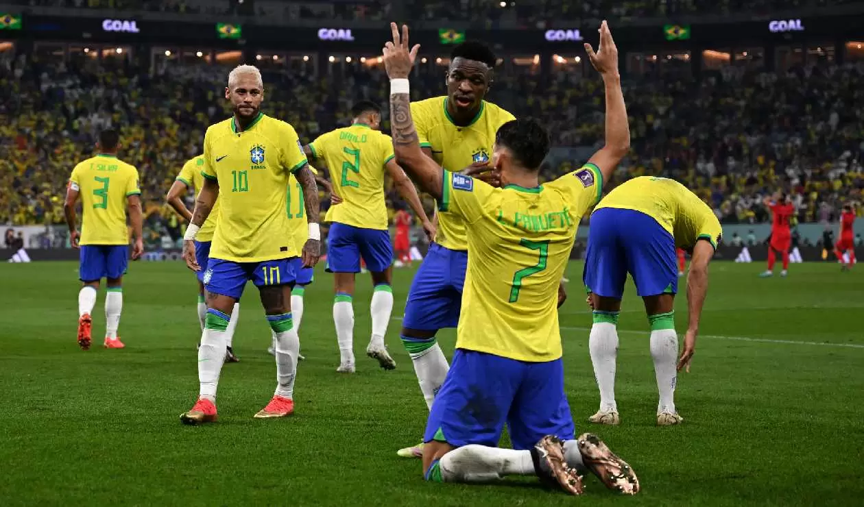 Brasil goleó en el Mundial