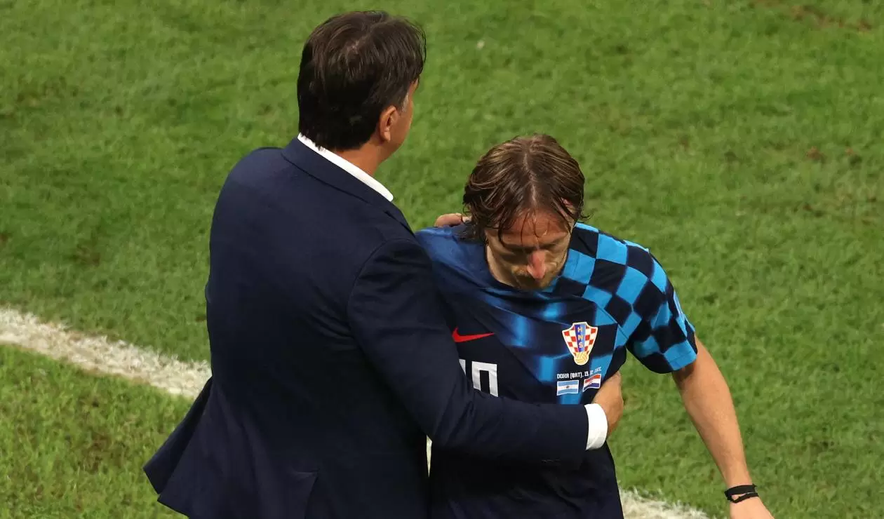 Dalic y Modric