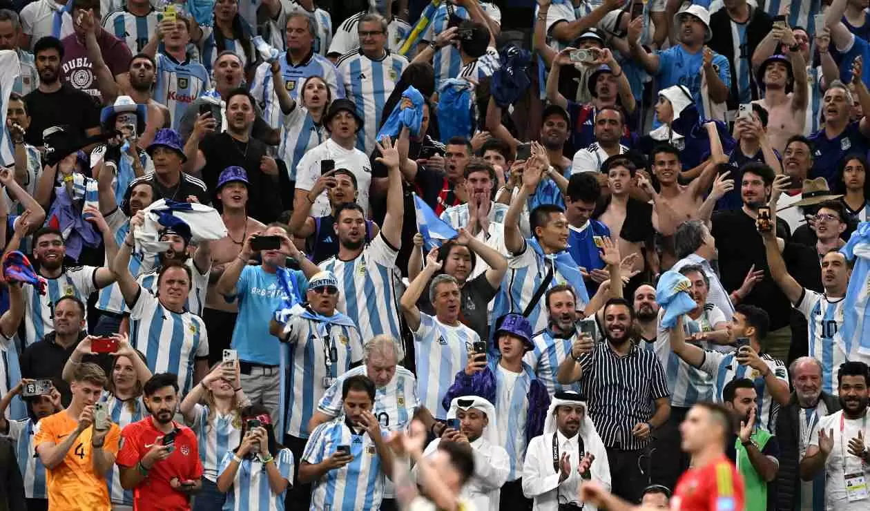 Aficionados argentinos