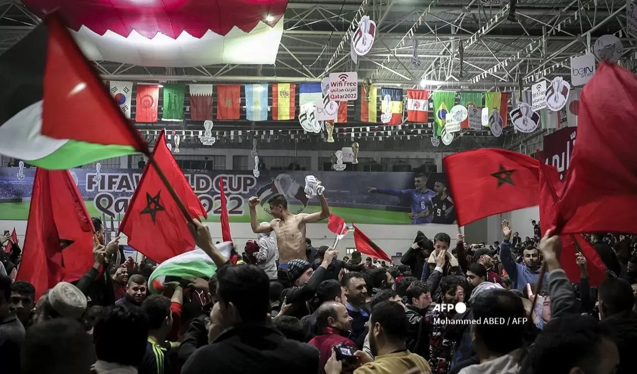 Hinchas de Marruecos