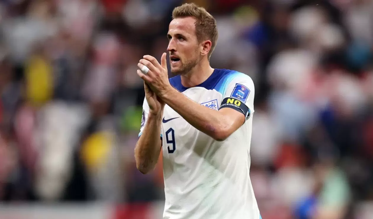 Harry Kane, delantero de Inglaterra