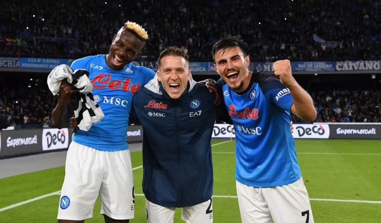 Jugadores del Napoli