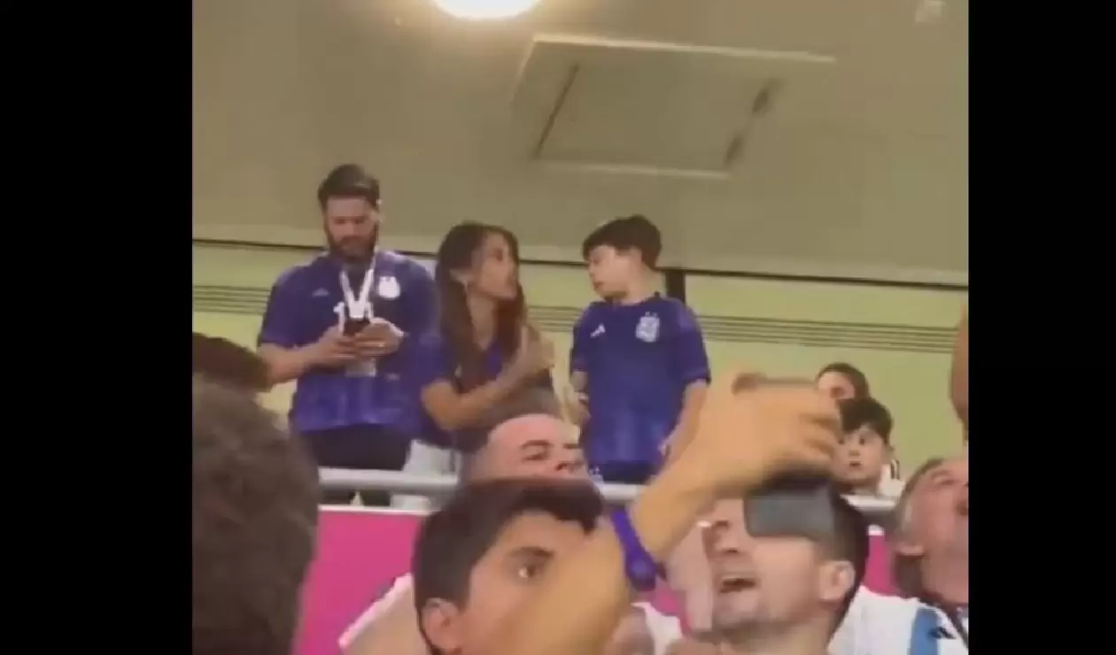 Regaño a hijo de Messi