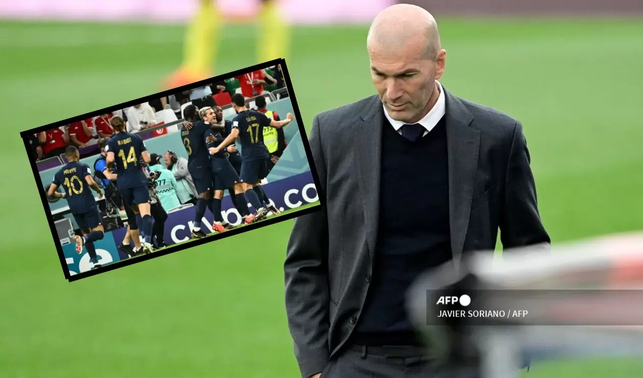 Zidane y la selección de Francia