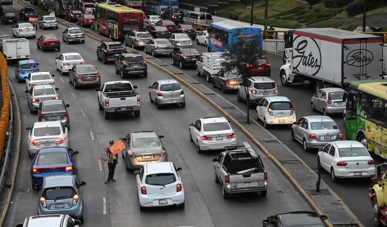 Trafico en la Ciudad de México