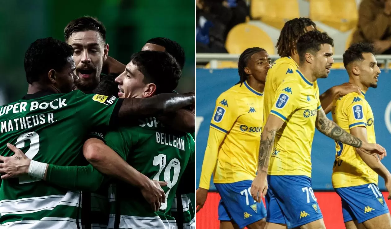 Dónde ver SPORTING DE LISBOA vs ESTORIL EN VIVO HOY viernes 5 de enero