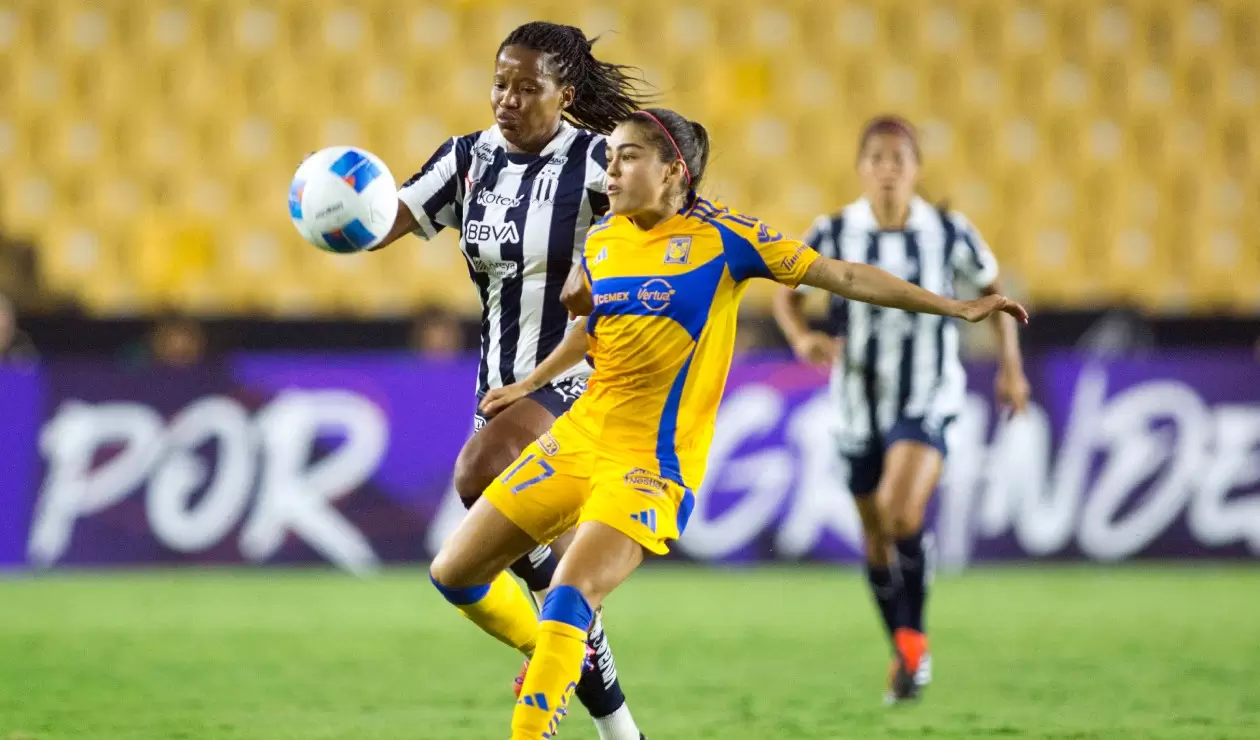 Tigres y Rayadas se juegan todo primer sorbo de final de Liga Femenil