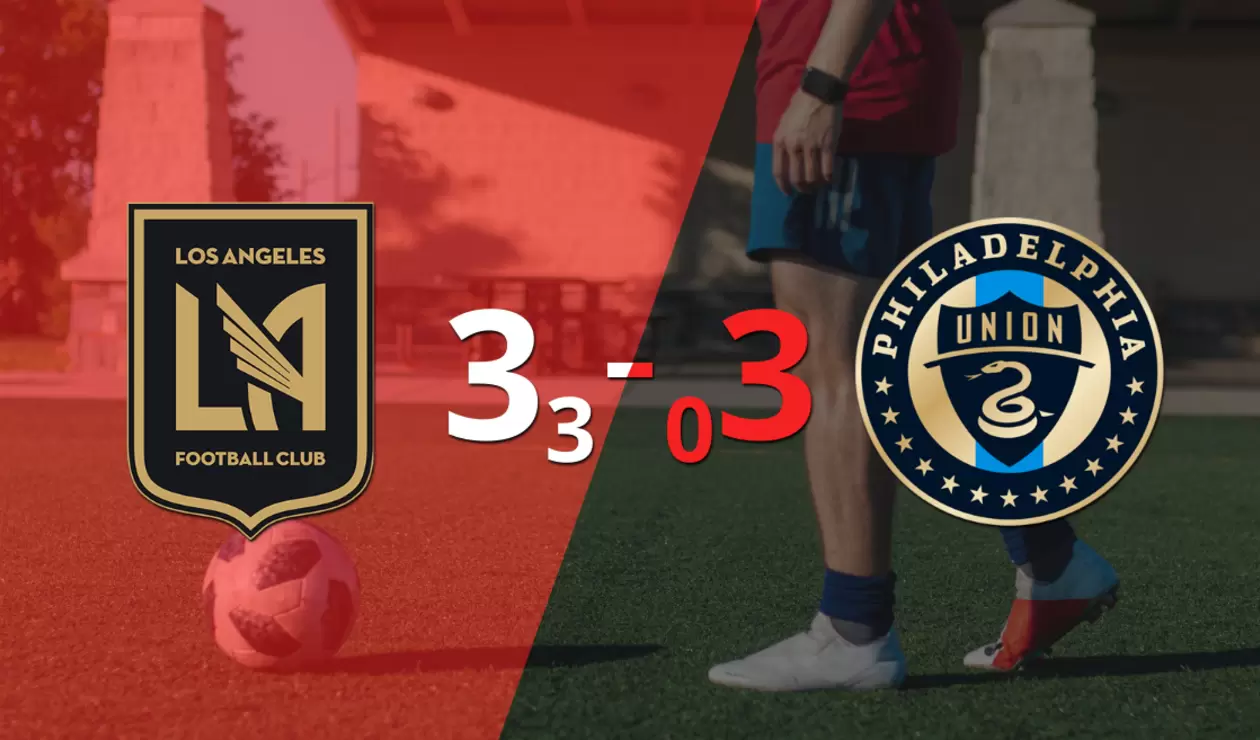 Resultado de Los Angeles FC vs Philadelphia Union - MLS