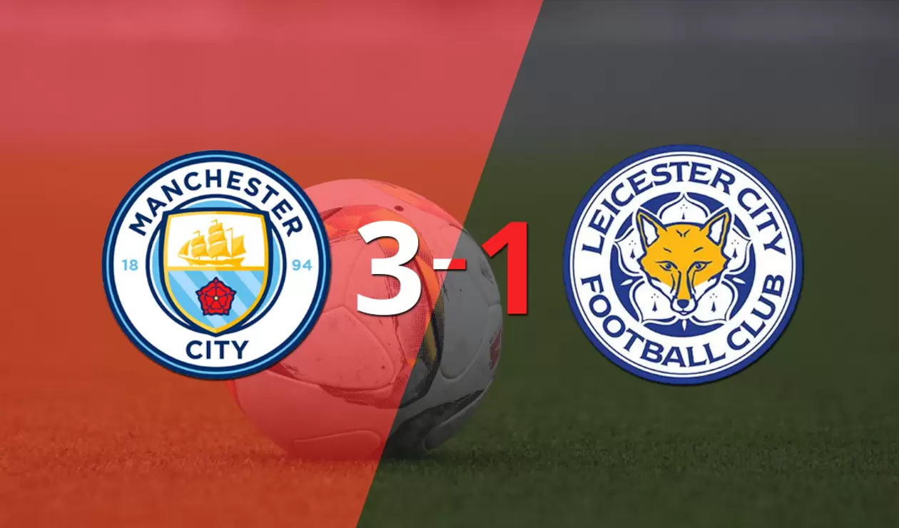 Resultado de Manchester City vs Leicester City - Premier League