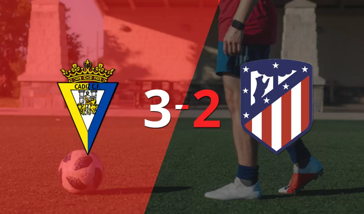 Resultado de Cádiz vs Atlético de Madrid - Primera División