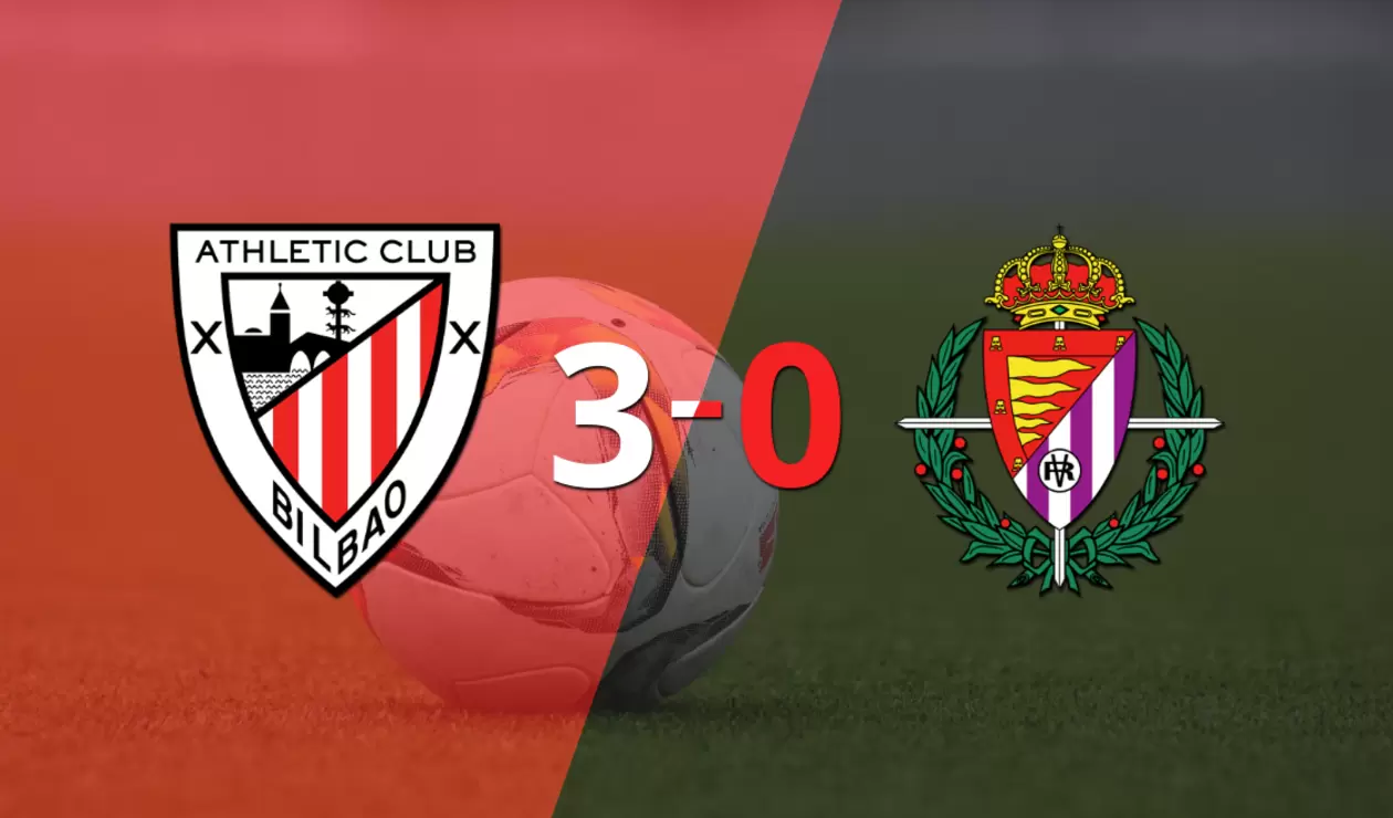 Resultado de Athletic Bilbao vs Valladolid - Primera División