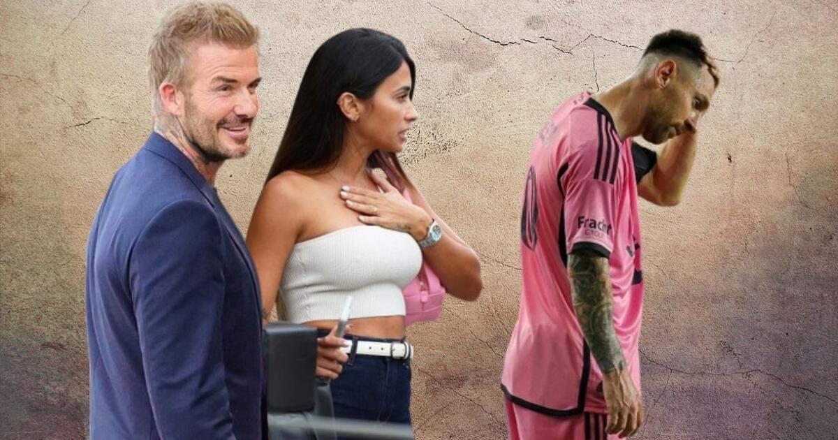 Video] Infidelidad a Messi: revelan coqueteo entre Antonela y Beckham